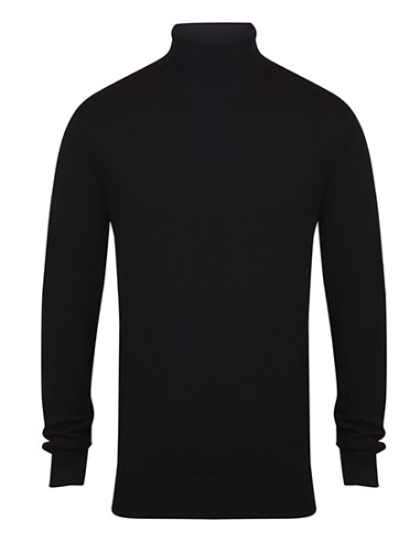 H-H727-Mens Roll Neck Jumper